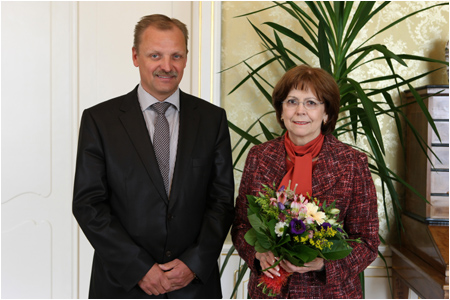 First Lady welcomed the director of Dopravoprojekt