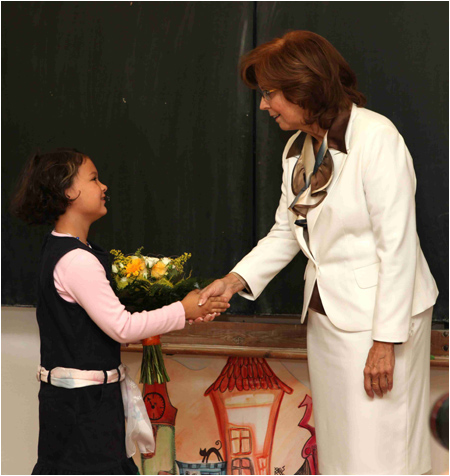 First Lady opened the new school year 2009/2010