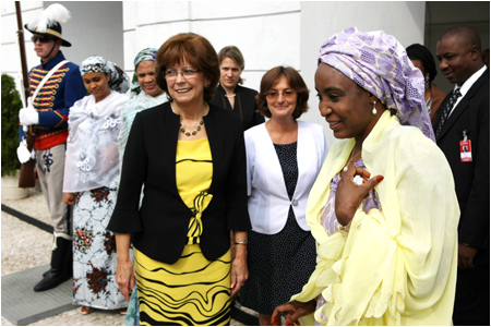 Nigerian First Lady visited Slovakia