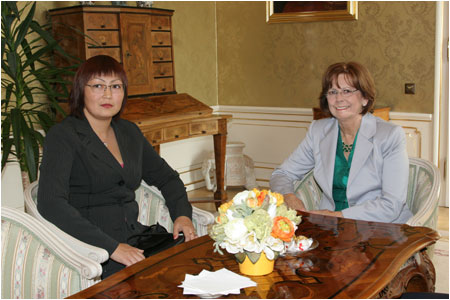 First Lady welcomed the spouses of new ambassadors in Slovakia