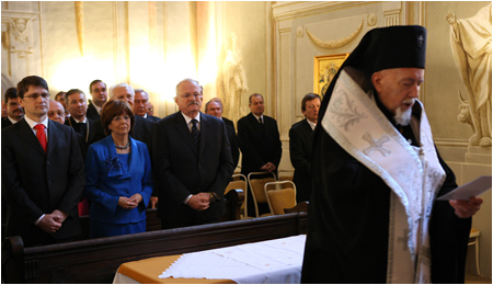 Prezidentsk pr prijal predstaviteov cirkv a nboenskch spolonost v Slovenskej republike
