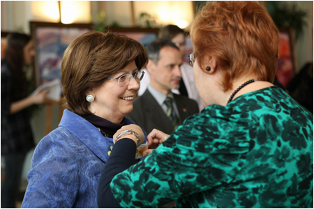 Daffodil Day was also supported by the slovak First Lady Mrs. Silvia Gaparoviov