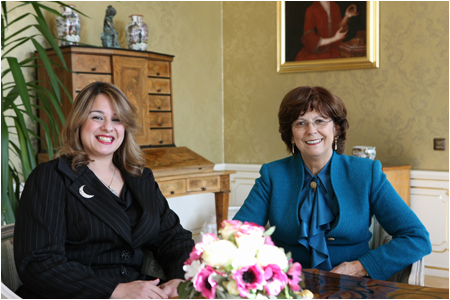 First Lady met wives of new ambassadors to Slovakia