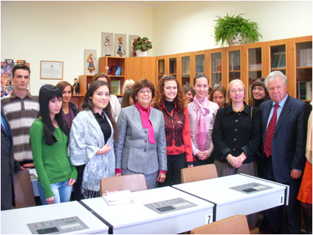 First Lady visited the Kiev National University of Taras Shevchenko