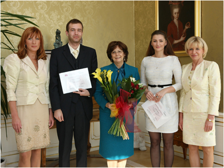First Lady awarded scholarships