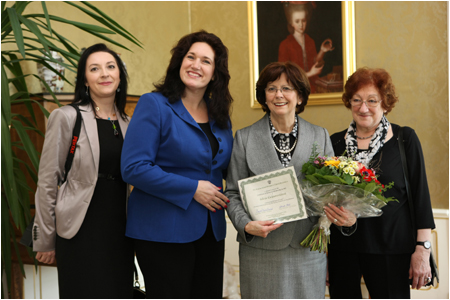 First lady is an honorary member of the IWCB for the year 2011