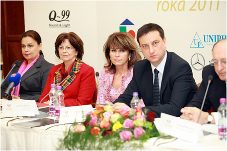 3rd year of the Slovak Woman of the Year 2011