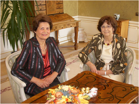 First Lady adopted the wives of ambassadors of Colombia and Bosnia and Herzegovina