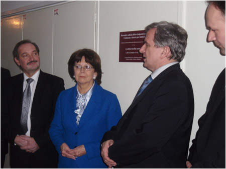 First Lady visited the 1st SZU and UNB Intern Clinic of Dionz Dieka in Bratislava