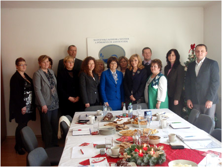Visit of the First Lady of Slovakia at nurses