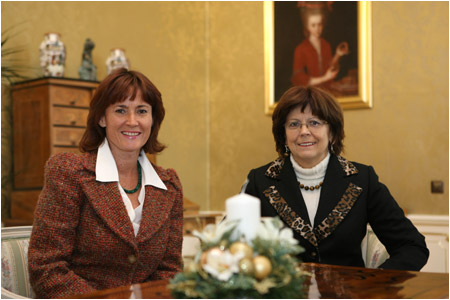First lady adopted spouses of the Ambassador of the Kingdom of Sweden and of the Grand Duchy of Luxembourg