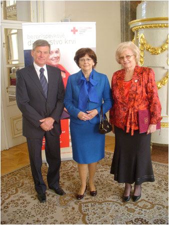 First Lady participated in the celebration of the Red Cross and Red Crescent Societies World Day in Slovakia