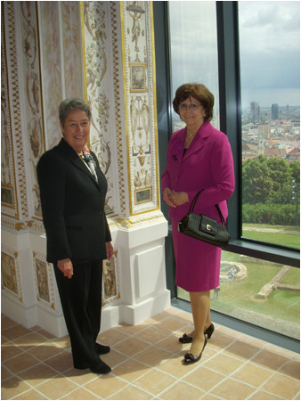 Austrian presidential couple on an official visit to the Slovak Republic