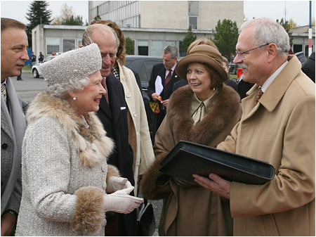 JejVelienstvo krovn Albeta II. na oficilnej nvteve Slovenskej republiky - 24.10.2008