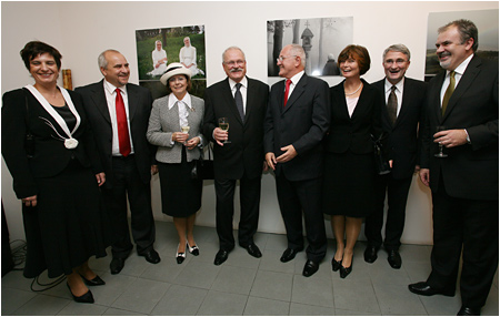 Prezident SR Ivan Gaparovi s manelkou Silviou Gaparoviovou si v Prahe pripomenuli 90. vroia vzniku eskoslovenska - 27.10.2008