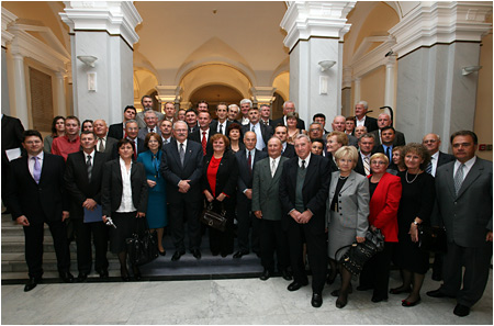 Prezident SR s manelkou na oficilnej nvteve Chorvtskej republiky - 29.-30.10.2008