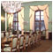 The Green Salon is furnished as a banqueting hall and also serves as a conference hall. [new window]