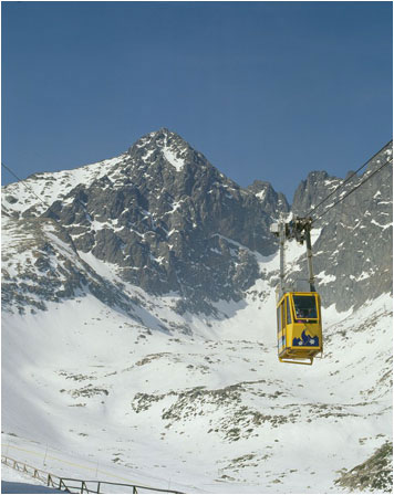 Vysok Tatry - lanovka na Lomnick tt