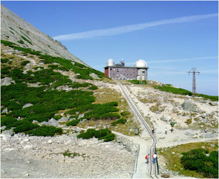 Vysok Tatry - hvezdre na Lomnickom tte