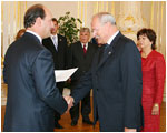 The USA Ambassador Presented his Letters of Credence to the President of the Slovak Republic