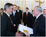 President of the Slovak Republic had received the Ambassador of Portugal