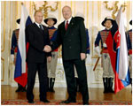 Prezident Ruskej federcie pozval Ivana Gaparovia do Moskvy