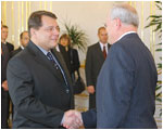 President of the Slovak Republic Received the Prime Minister of the Czech Republic