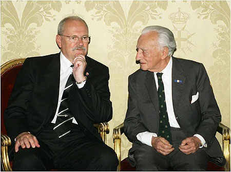 Prezident SR sa v Rme stretol s predstavitemi Zvrchovanho rdu maltzskych rytierov