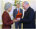 Prezident SR Ivan Gaparovi prijal mimoriadnu a splnomocnen vevyslankyu Nemeckej spolkovej republiky