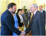 Prezident SR prijal delegciu stavnho sdu Slovinskej republiky