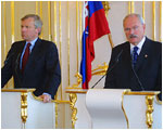 Prezident SR prijal generlneho tajomnka NATO