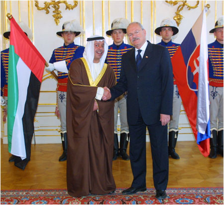 Prezident SR prijal vevyslanca Spojench arabskch emirtov