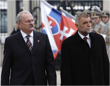 Croatian President Mesi on an Official Visit to the Slovak Republic