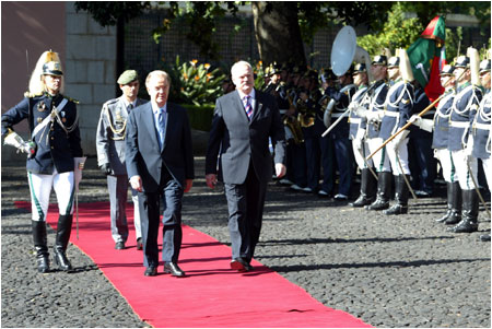 Prezident SR rokoval s portugalskm partnerom
