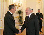 President of the Slovak Republic Received Foreign Minister of the Russian Federation Sergey Lavrov