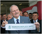 Prezident SR otvoril medzinrodn vetrh Agrokomplex 2006