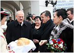 President of Serbia and Monte Negro Svetozar Marovic on His Official Visit to the Slovak Republic