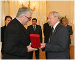 Prezident SR Ivan Gaparovi prijal vevyslanca Rakskej republiky