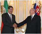 Prezident SR Ivan Gaparovi sa stretol s prezidentom Spojench ttov mexickch
