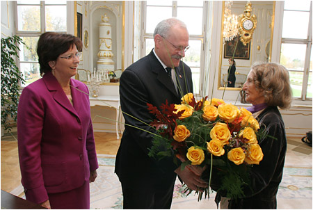 Prezident SR zablahoelal 100-ronej Vilme Jamnickej