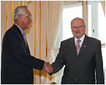 Prezident SR prijal starieho ministra vldy Singapurskej republiky Goh Chok Tonga