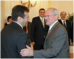 President of the Slovak Republic Received the Prime Minister of the Government of the Republic of Serbia 