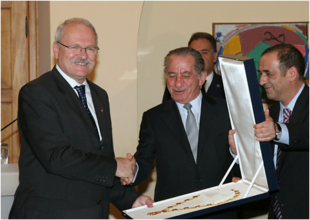 Prezident SR Ivan Gaparovi rokoval s prezidentom Cyperskej republiky  