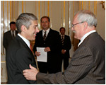 Prezident SR prijal portugalskho premira Josho Scratesa