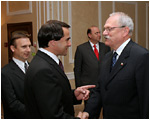 Slovensk prezident Ivan Gaparovi rokoval s predsedom vldy Moldavskej republiky Vasile Tarlevom 