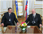 Prezident SR prijal predsedajceho Predsednctva Bosny a Hercegoviny 