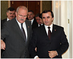 Prezident SR Ivan Gaparovi prijal v Prezidentskom palci predsedu vldy Moldavskej republiky