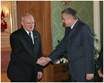 Prezident SR Ivan Gaparovi rokoval s velrmi
