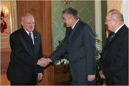 Prezident SR Ivan Gaparovi rokoval s velrmi