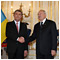 Prezident SR  prijal ukrajinskho prezidenta Viktora Juenka 
